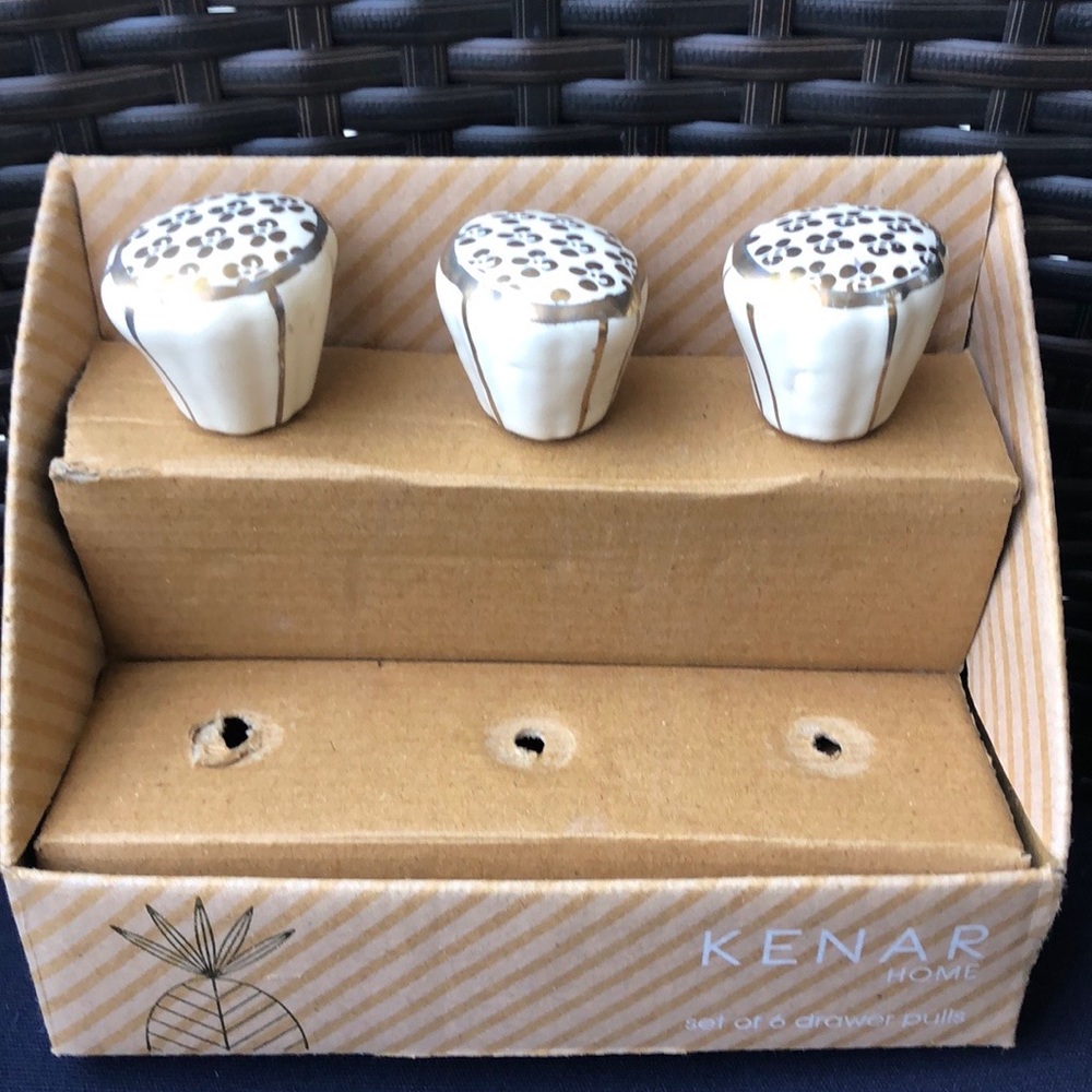 Kenar brand 3 drawer pull knobs